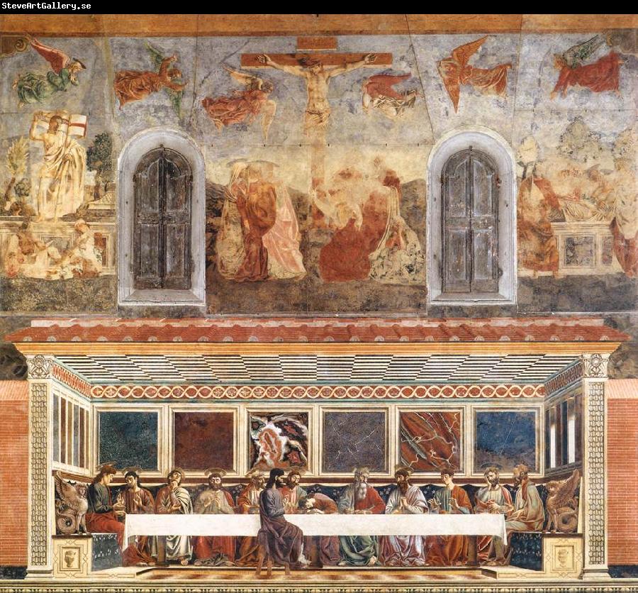 Andrea del Castagno Last Supper and Stories of Christ's Passion